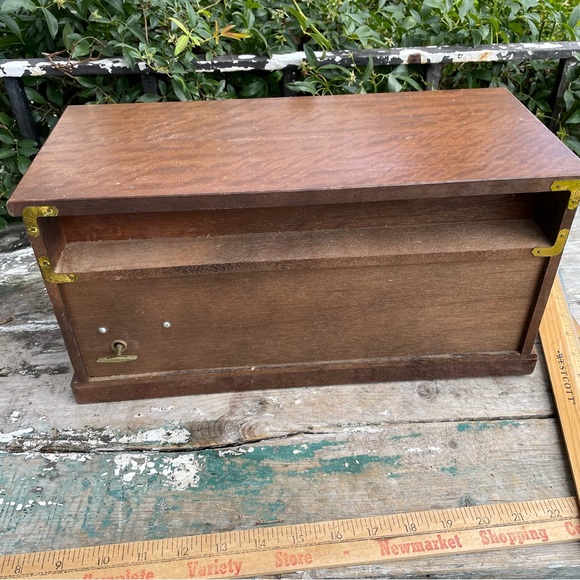 Vintage Apco wood jewelry box MCM - Picture 3 of 14